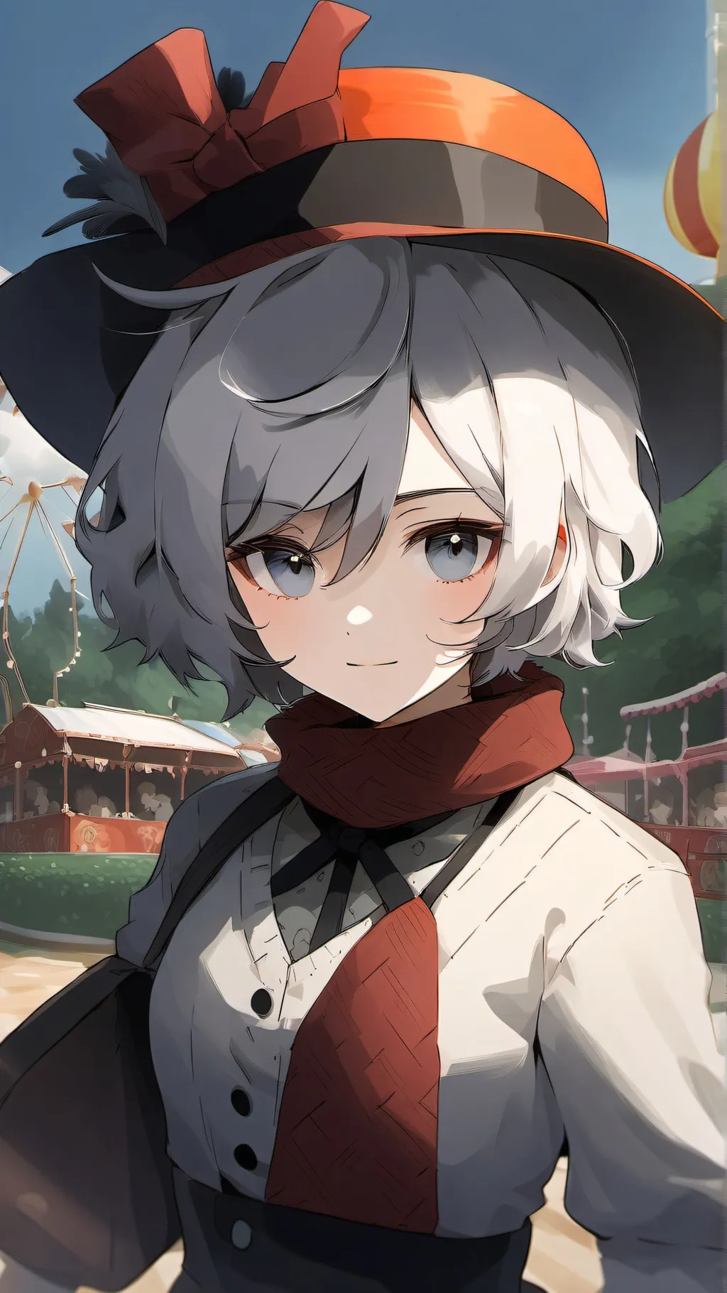 ai character: Luckily  background