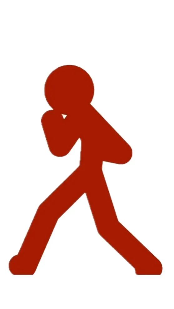 ai character: Strength(red) background