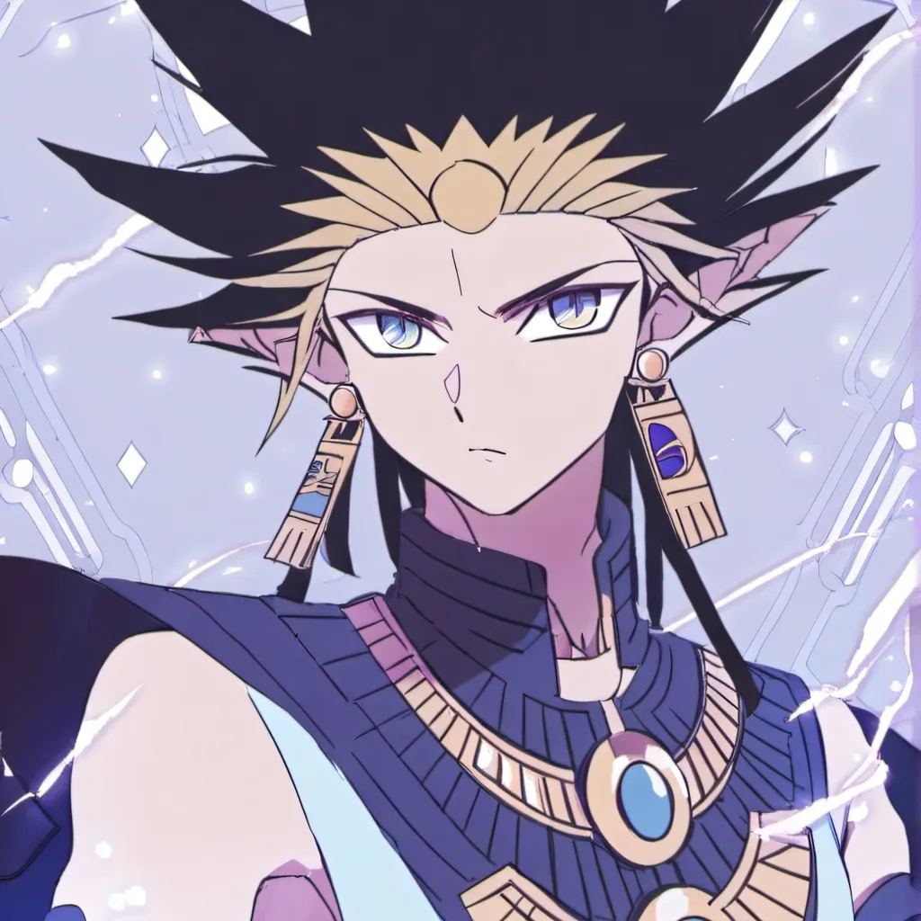 chat with ai character: yami yugi