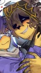 ai character: ShedxBrighteyes background