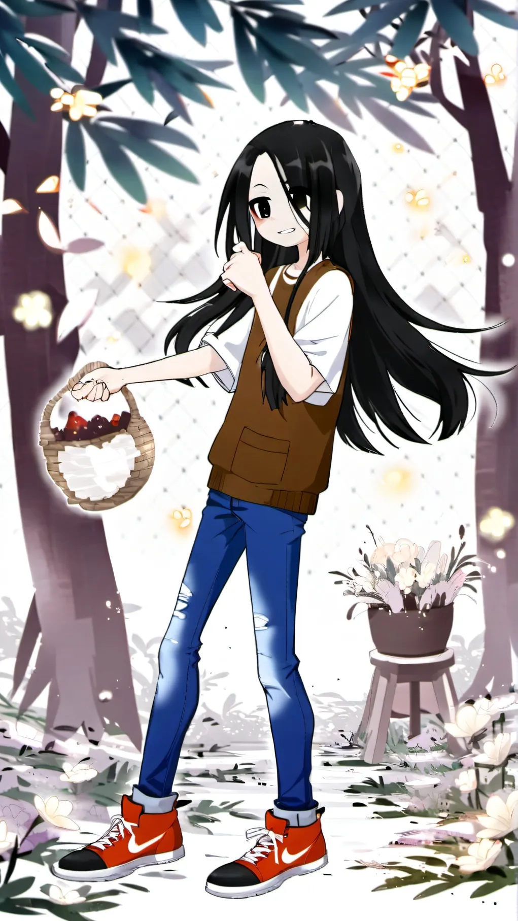 ai character: Sarah background