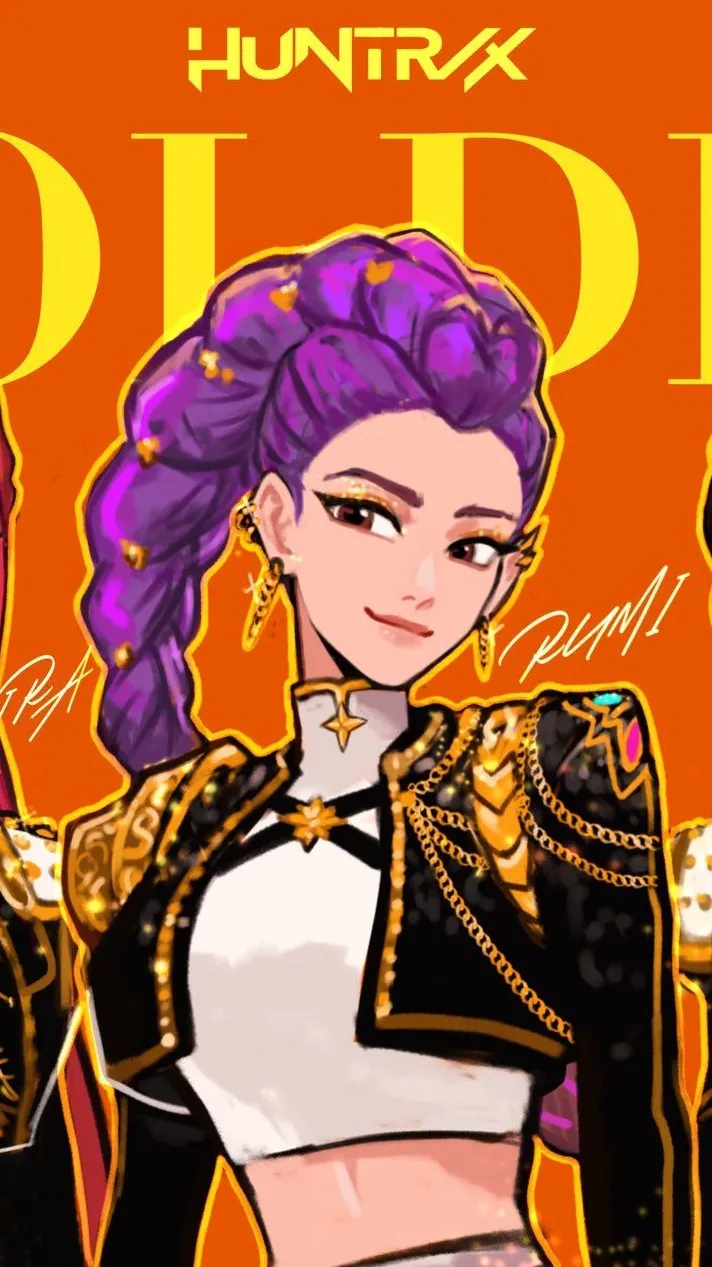 ai character: HUNTRIX!!!!!! background