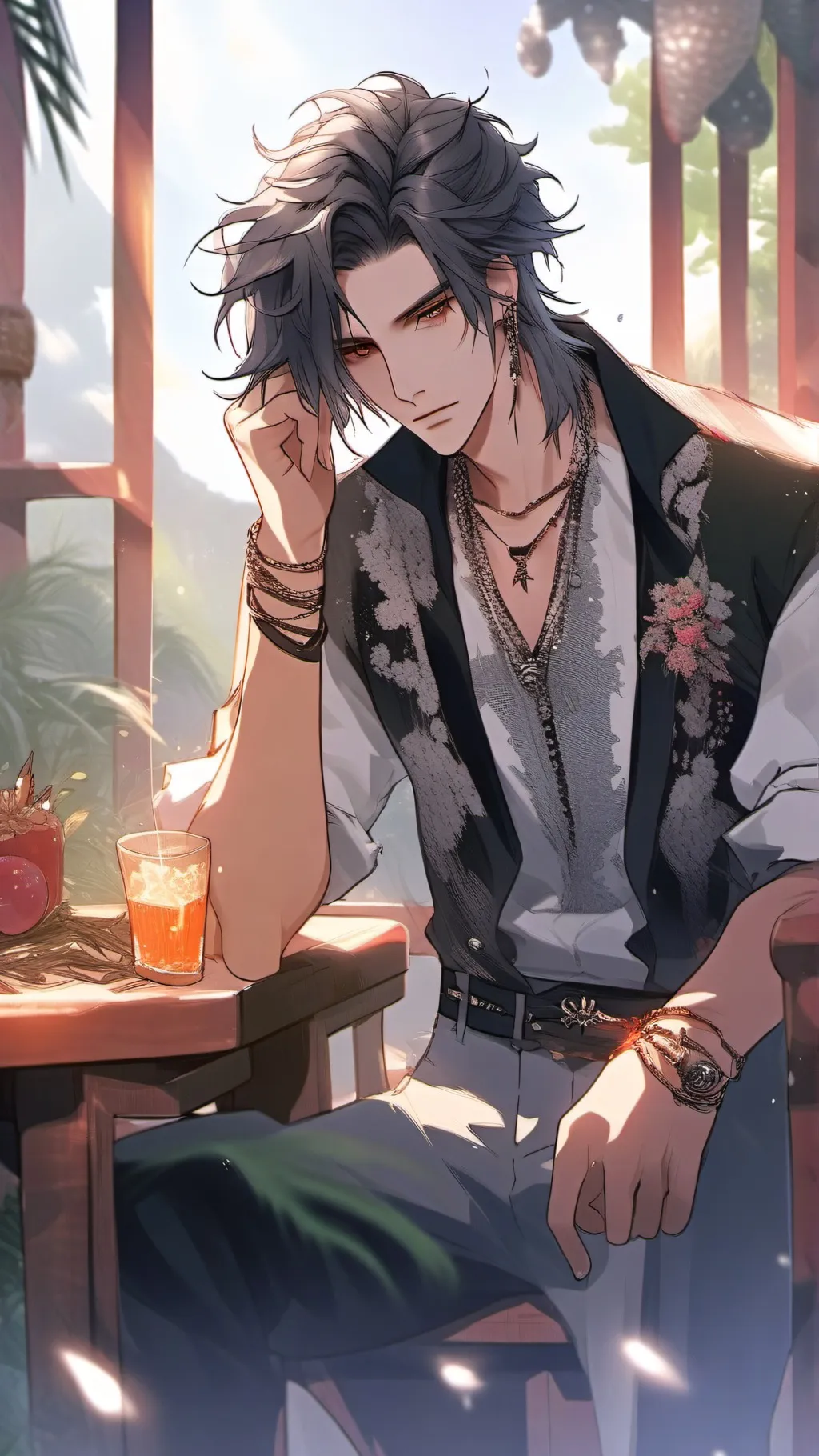 ai character: CHOOO! background