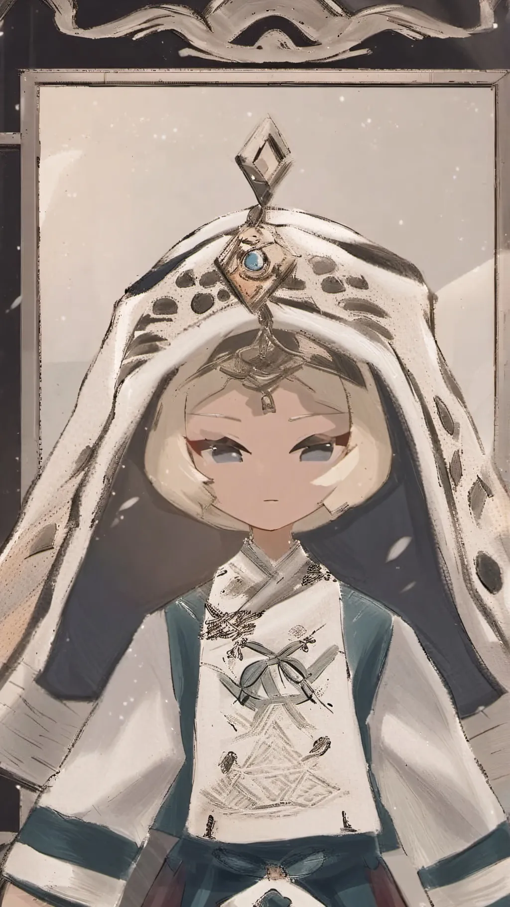 ai character: Name a song :) background