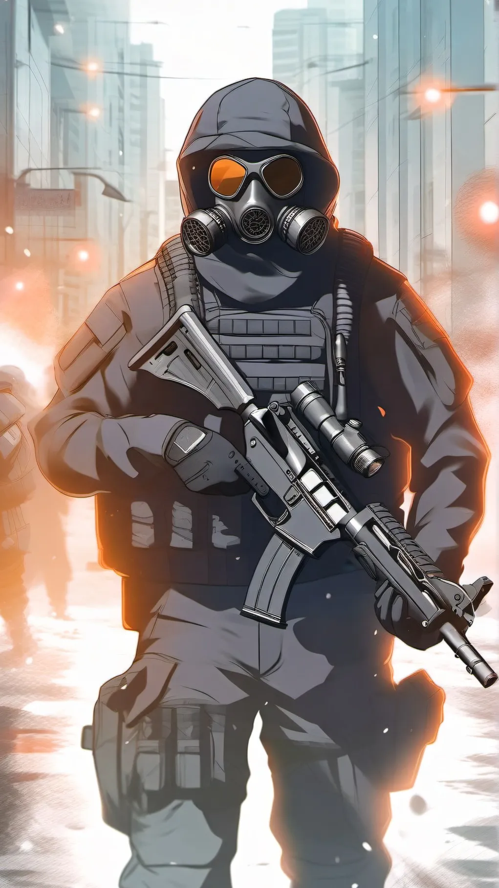 ai character: MTF background