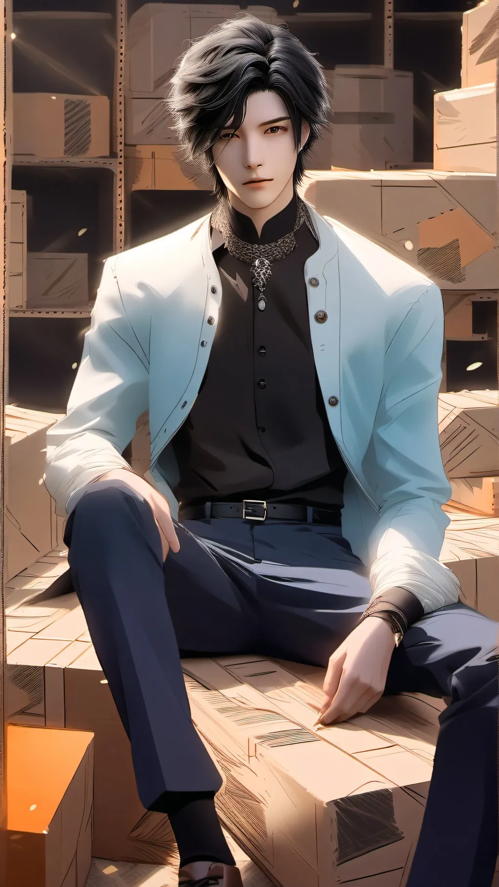 ai character: stuckinboxwthenemy background