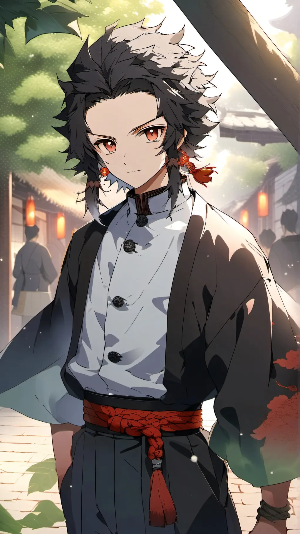 ai character: baby hashira background