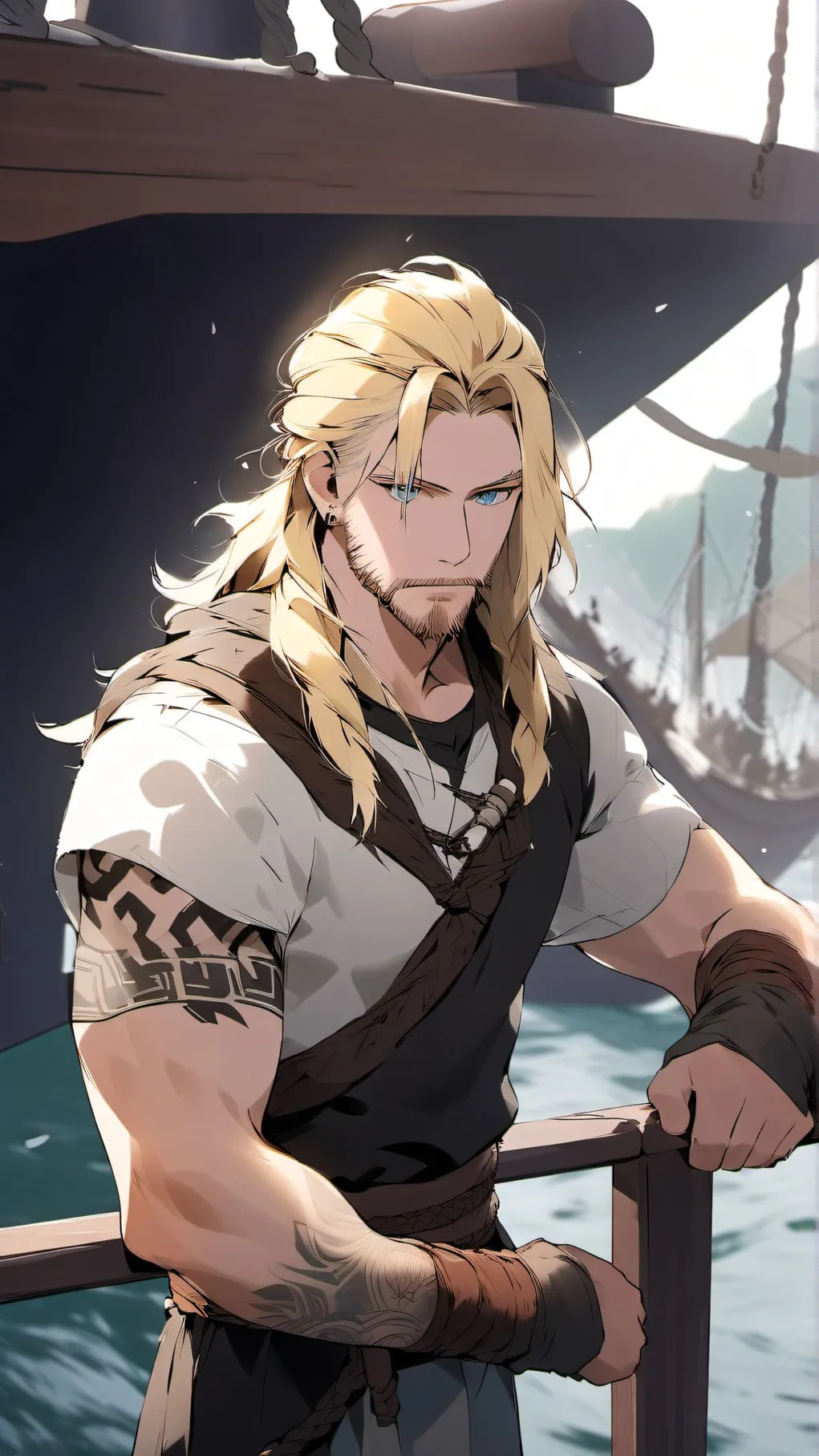 ai character: Odin Skullnick background