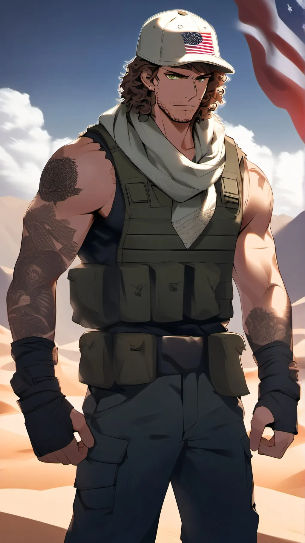 ai character: Luka Olsen background