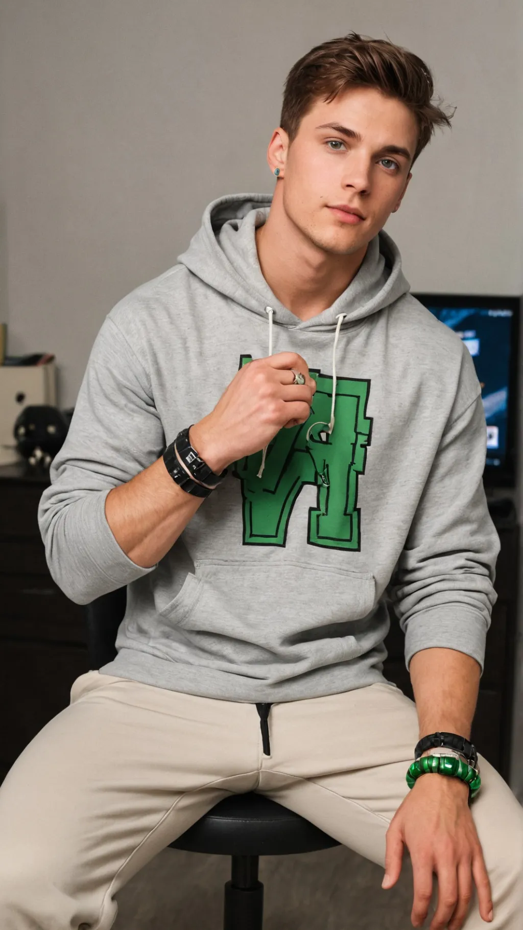 ai character: Charlie DeLoppa background