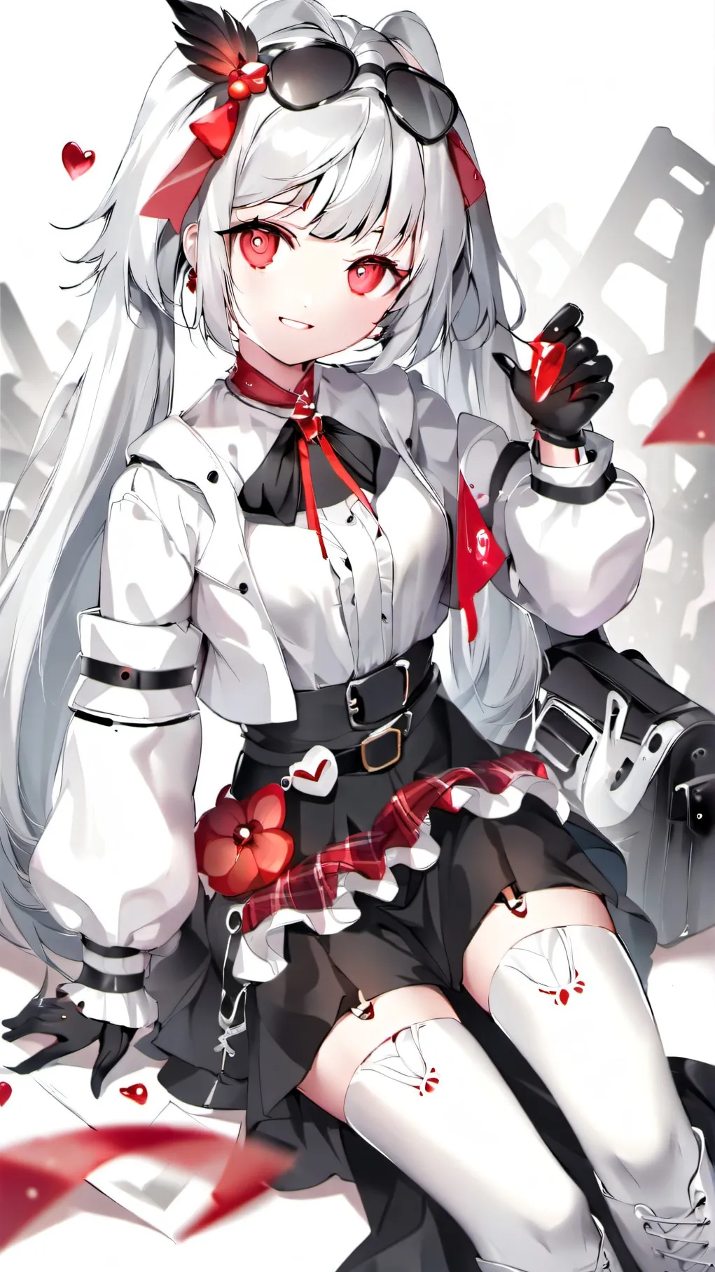 ai character: Lilly robot background