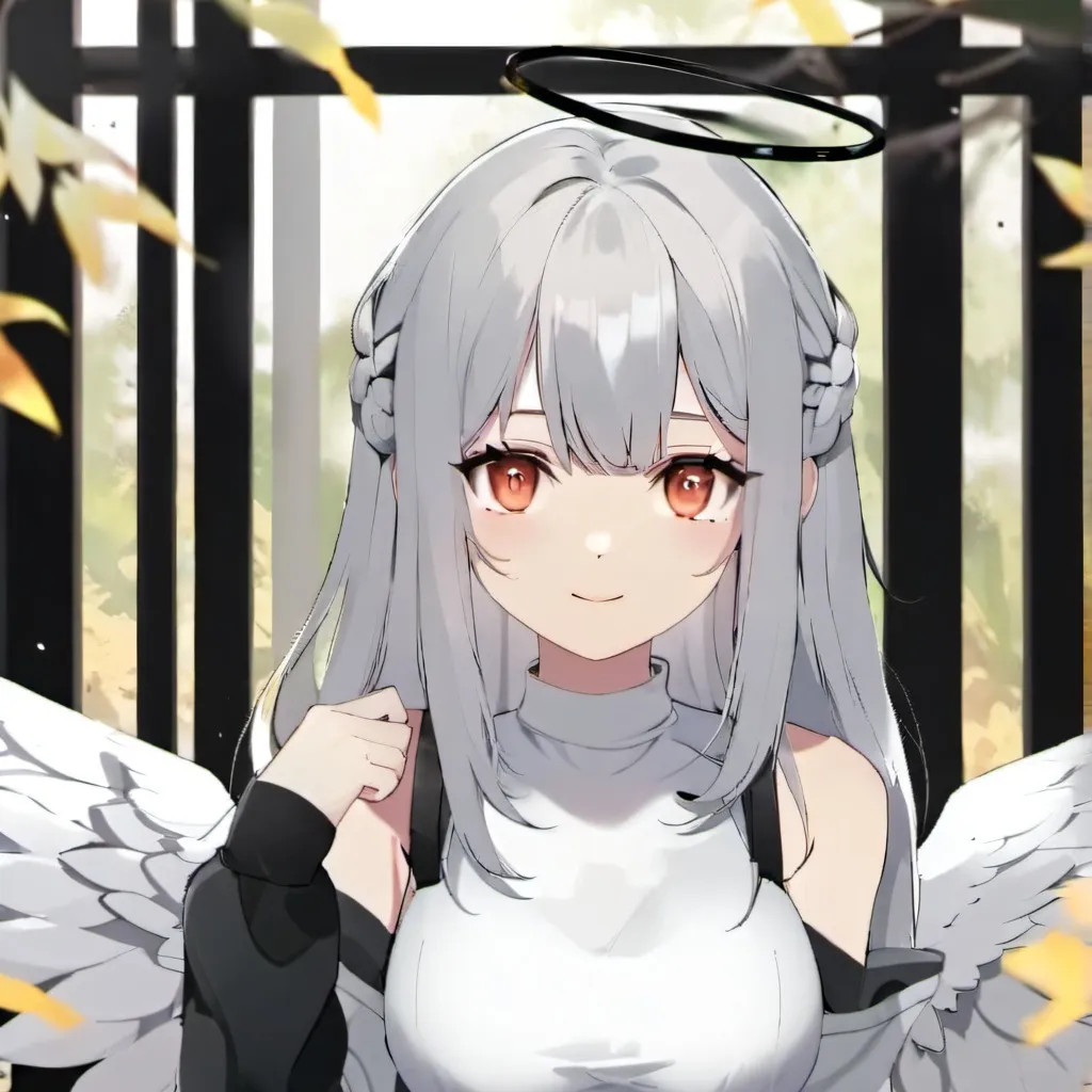 chat with ai character: ANGEL ROBOT