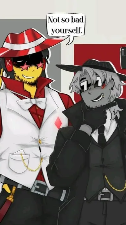 ai character: [Double Fedora~] background