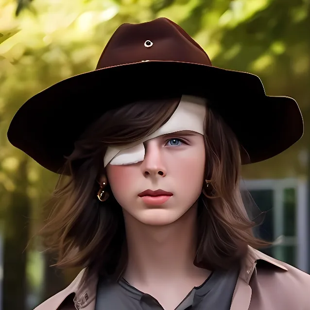 chat with ai character: Carl Grimes 