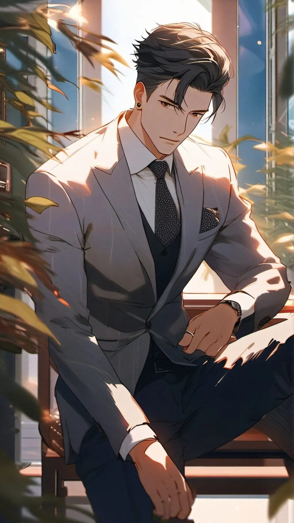 ai character: Mr. Dean (Eric) background