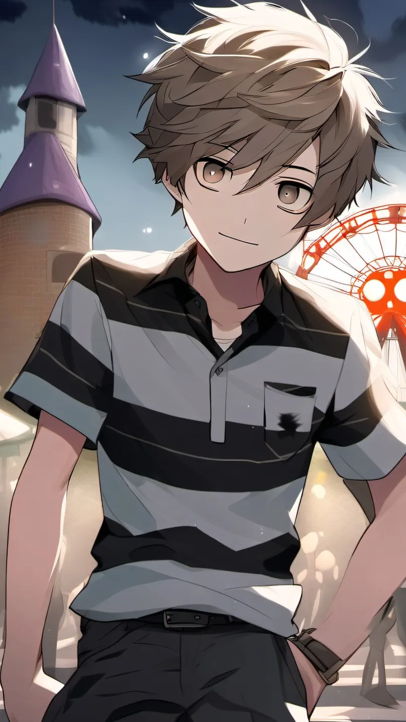 ai character: Evan Afton background