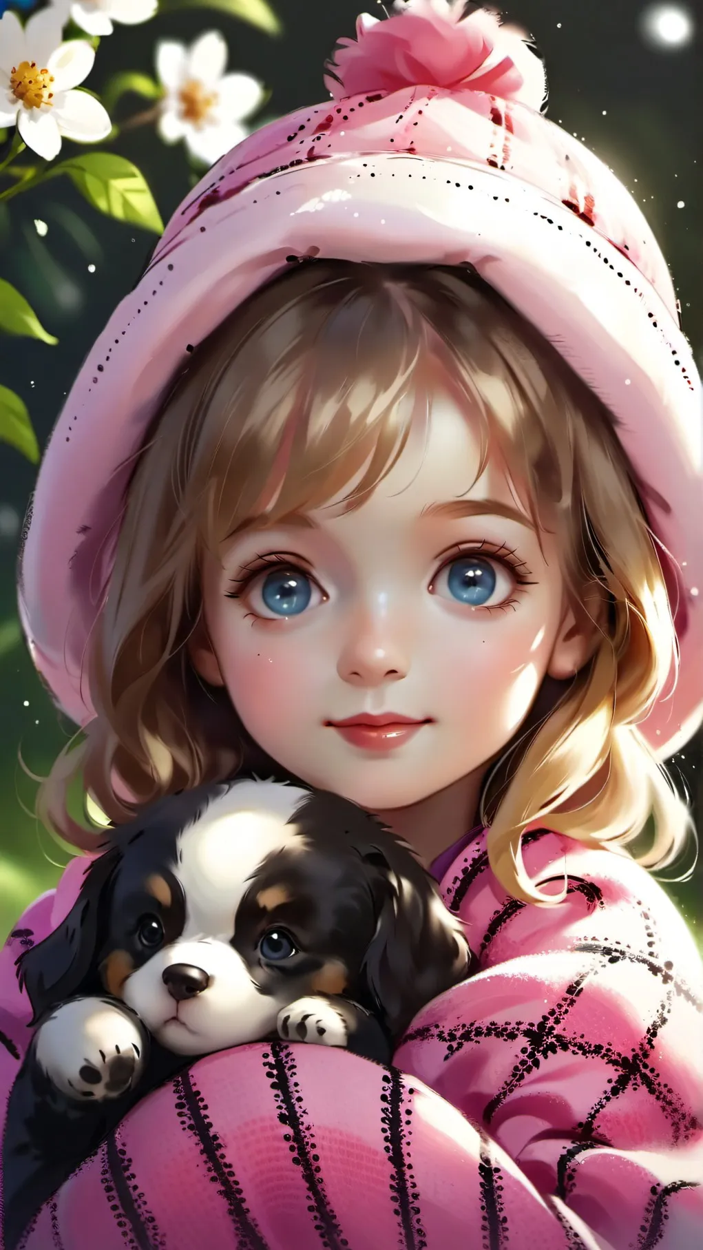 ai character: Baby Olivia background