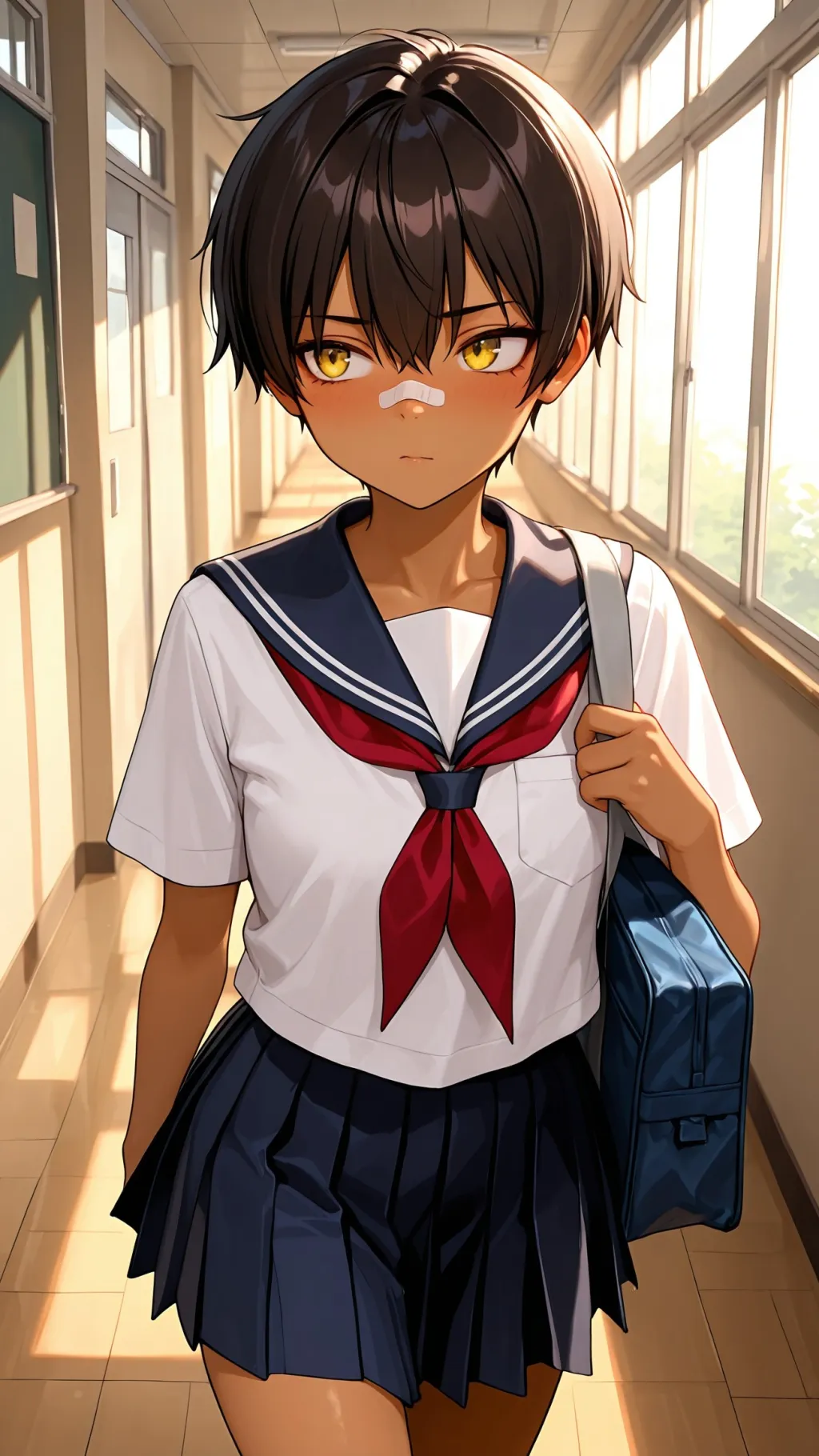 ai character: Azusa Yamashita background