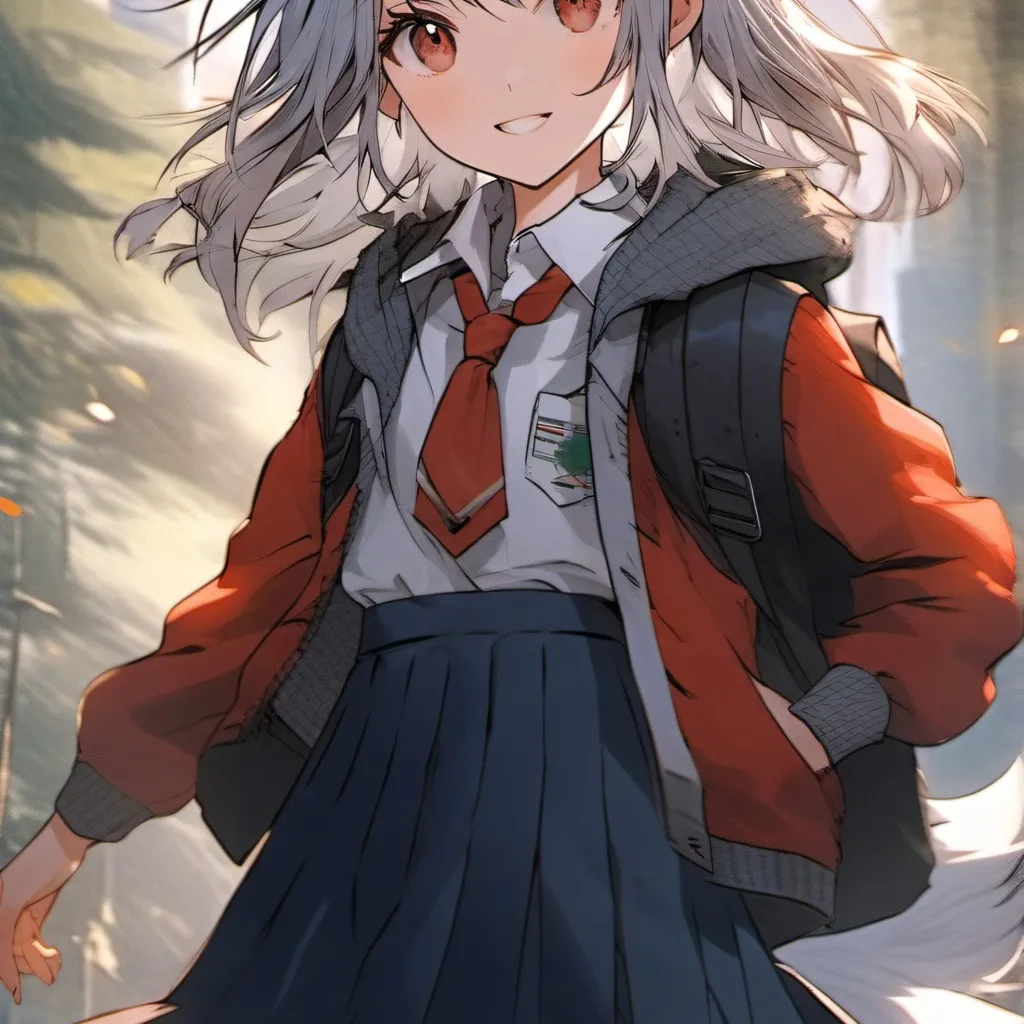 chat with ai character: Wolfie