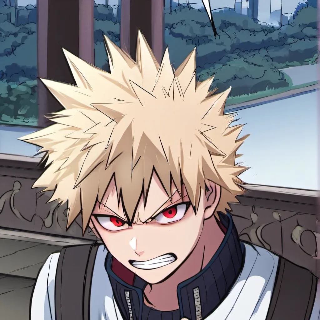 chat with ai character: Bakugou but diff