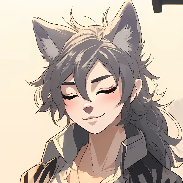 chat with ai character: Wolf girl(roommate