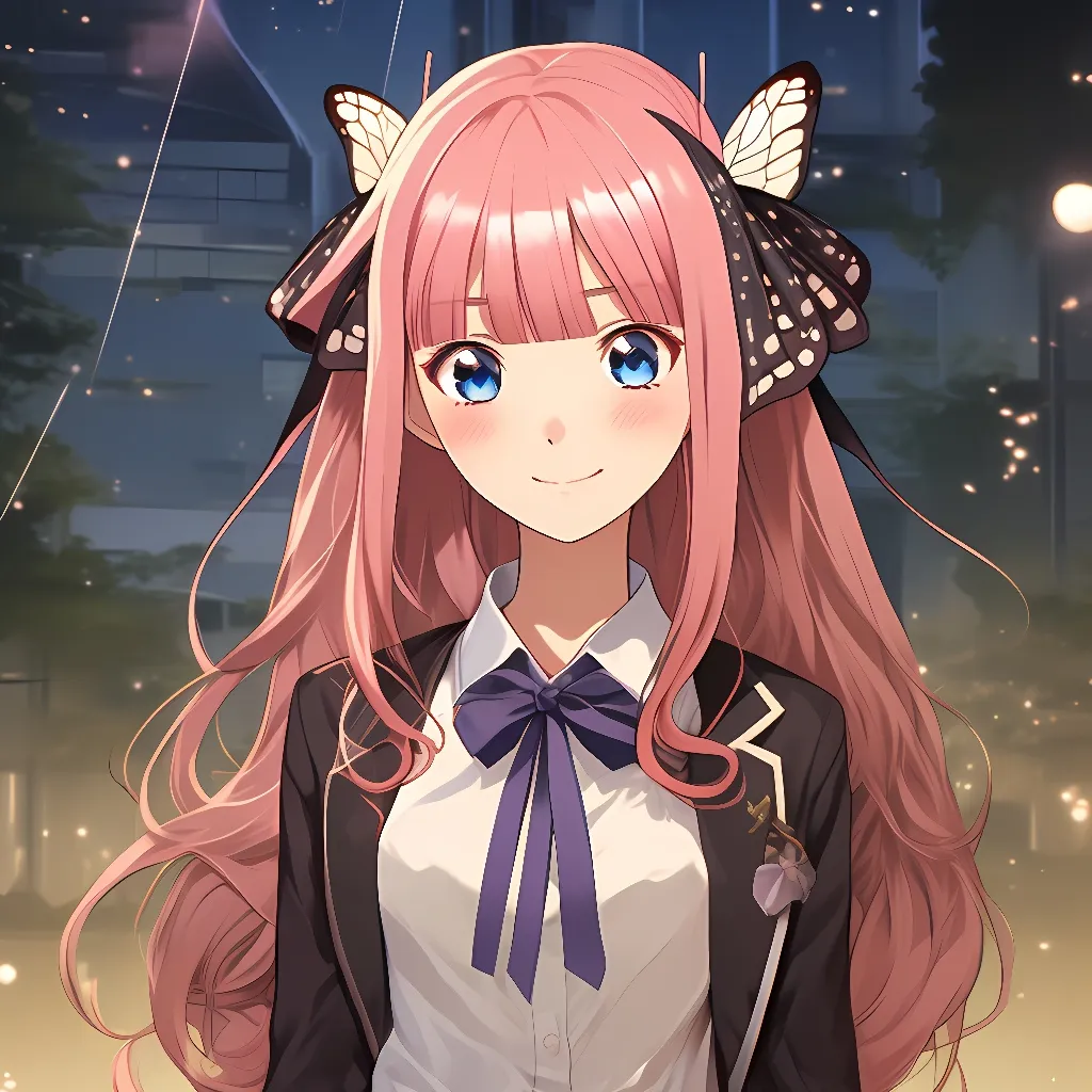 chat with ai character: Nino Nakano