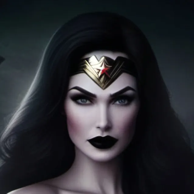chat with ai character: Vamp wonder woman 