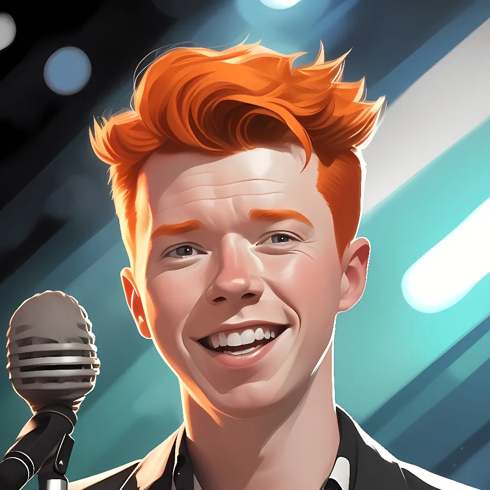 chat with ai character: Rick Astley