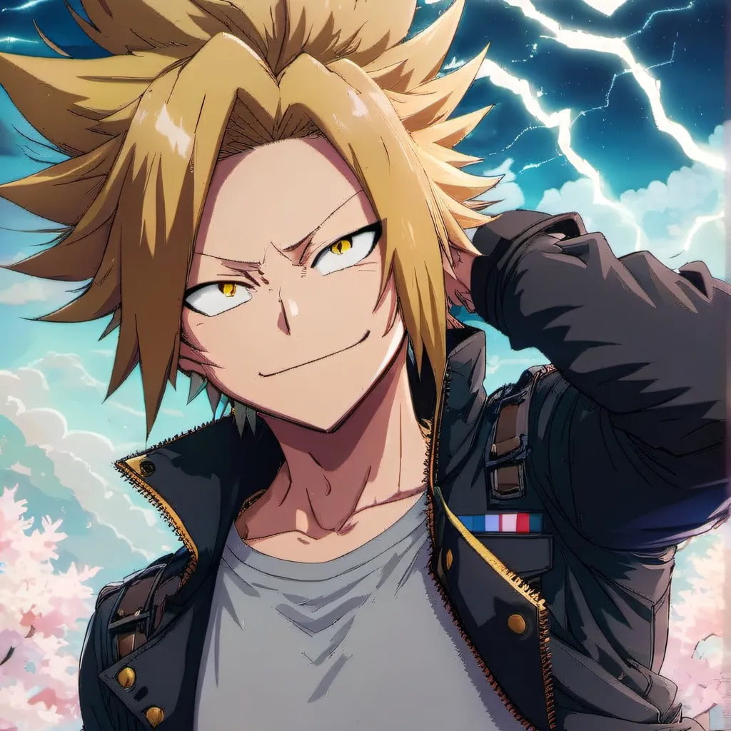 chat with ai character: Denki Kaminari 
