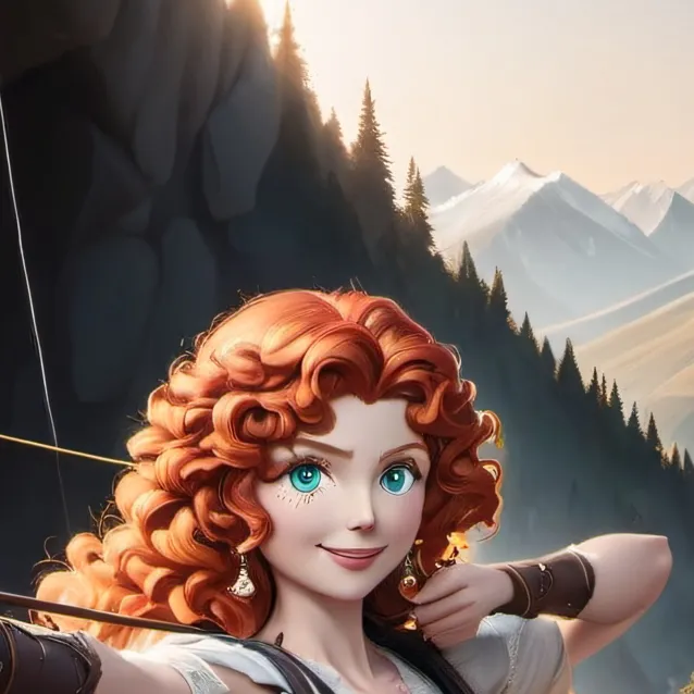 chat with ai character: merida of dunbroch