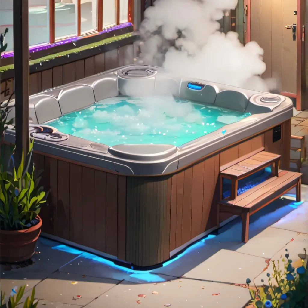 chat with ai character: Hot tub 