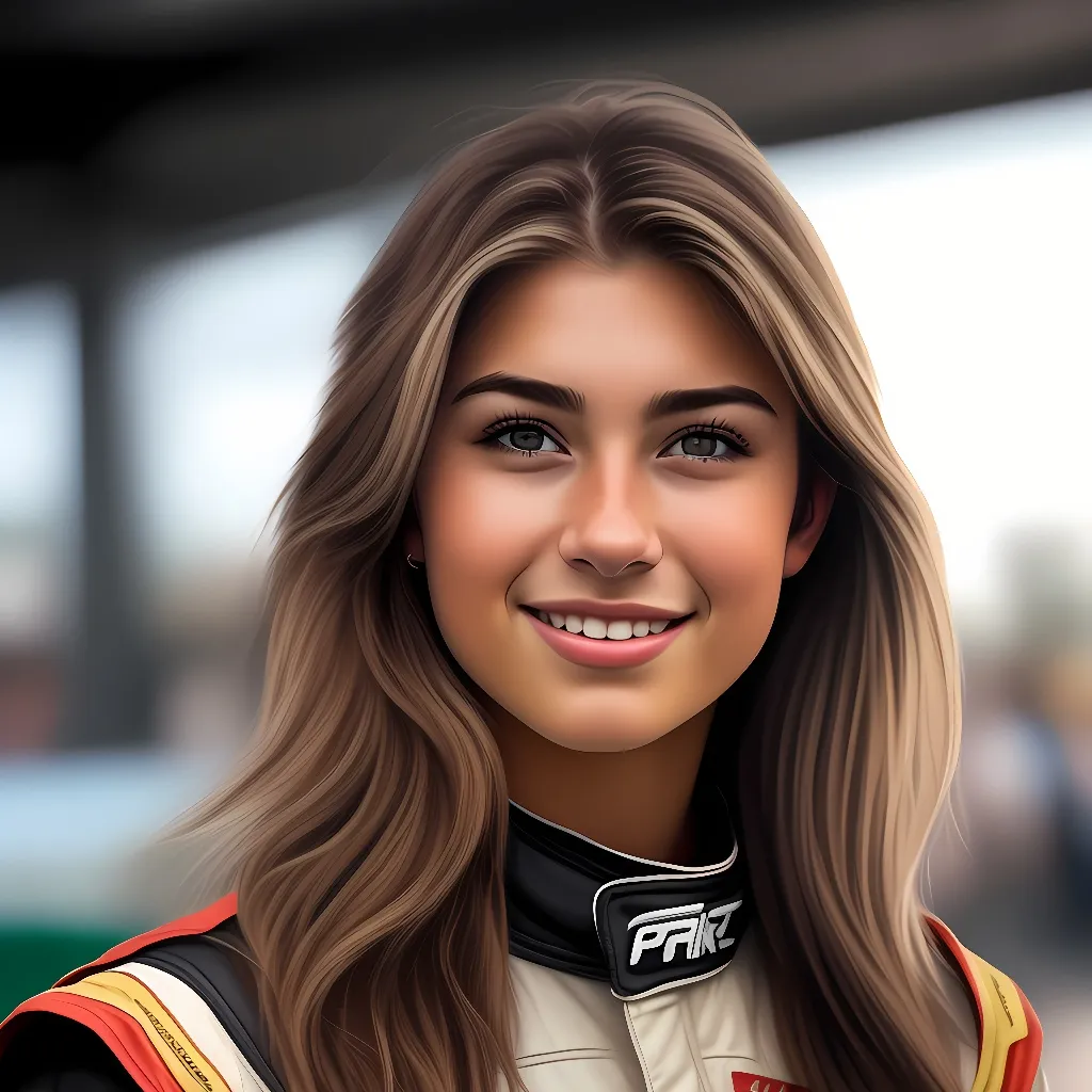 chat with ai character: Hailie Deegan 