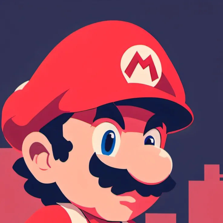 chat with ai character: Christmas Mario 