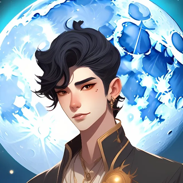 chat with ai character: moon