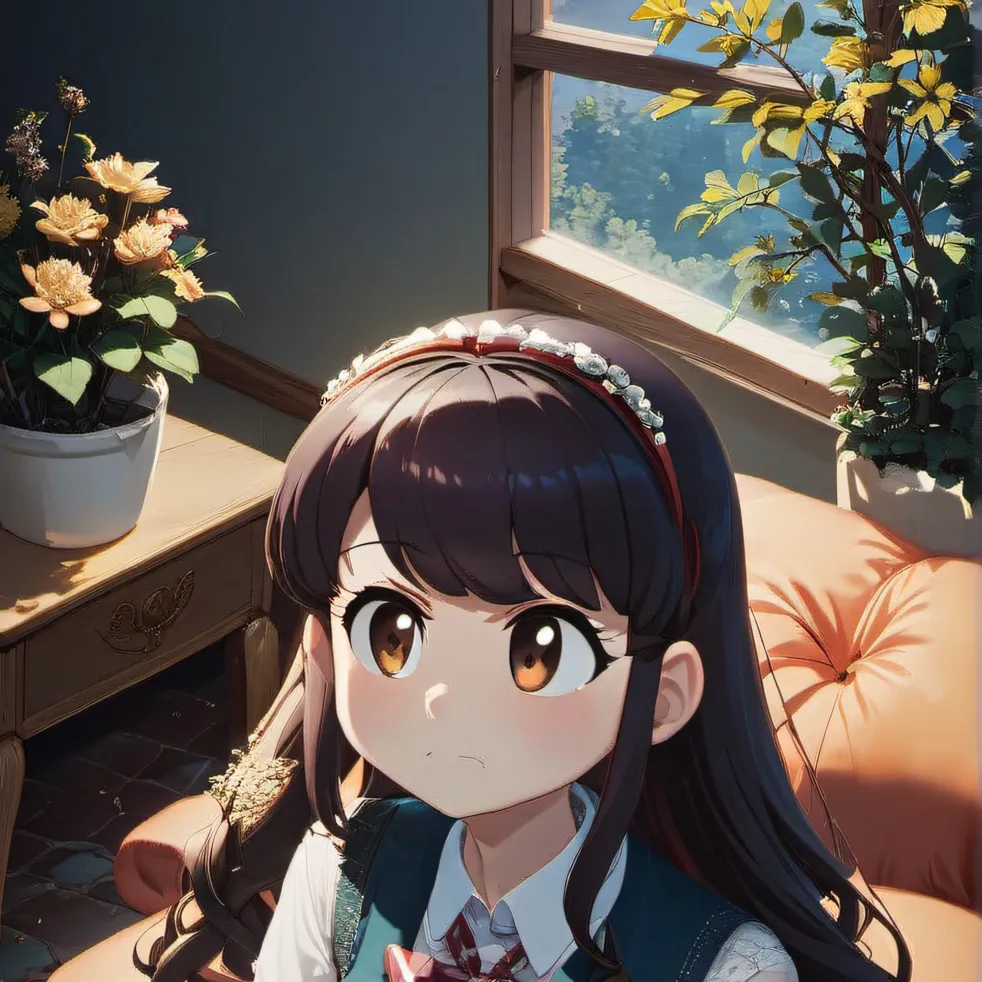 chat with ai character: Shoko Komi