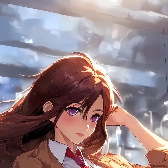 chat with ai character: makise kurisu