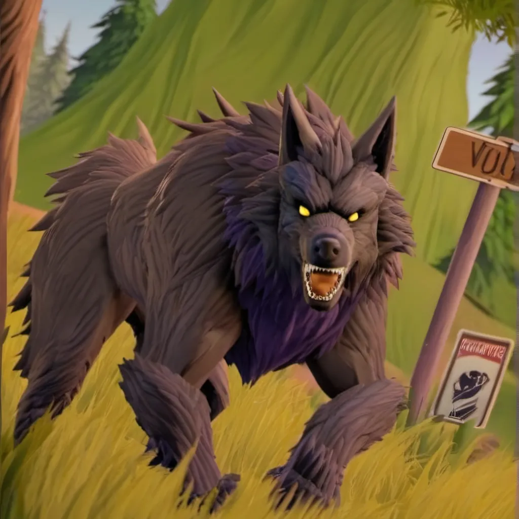 chat with ai character: fortnite wolf