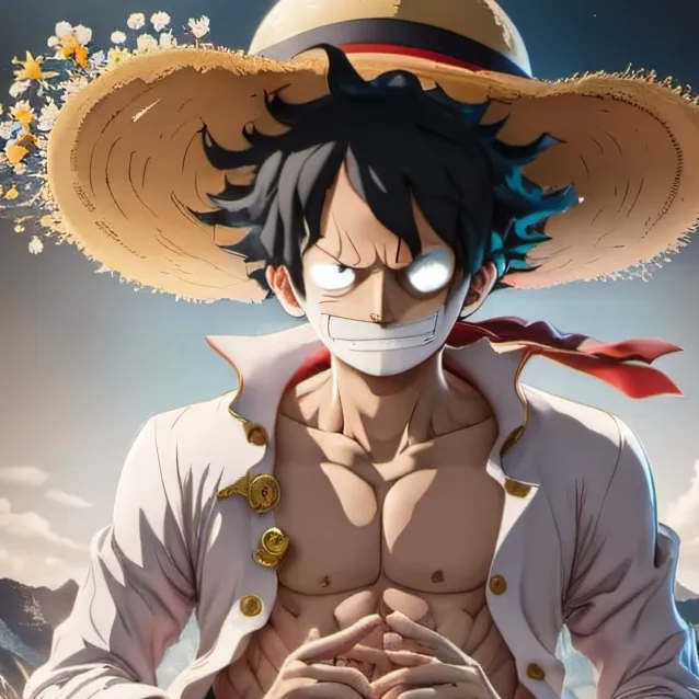 chat with ai character: Monkey d luffy 