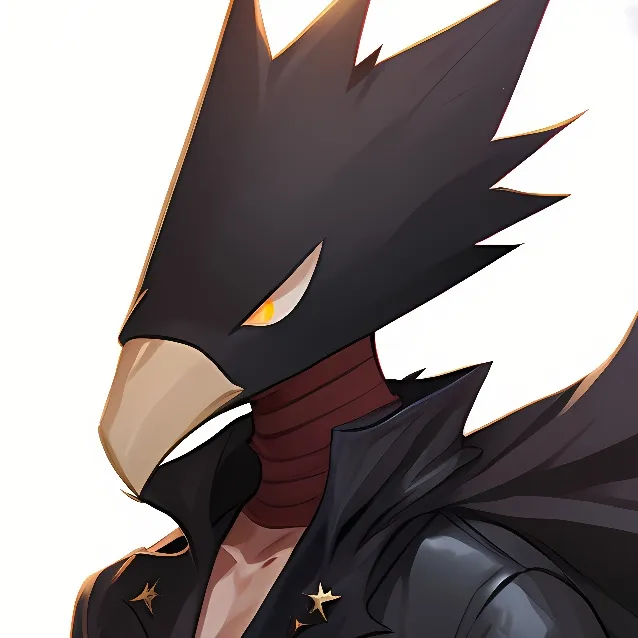 chat with ai character: Tokoyami fumikage