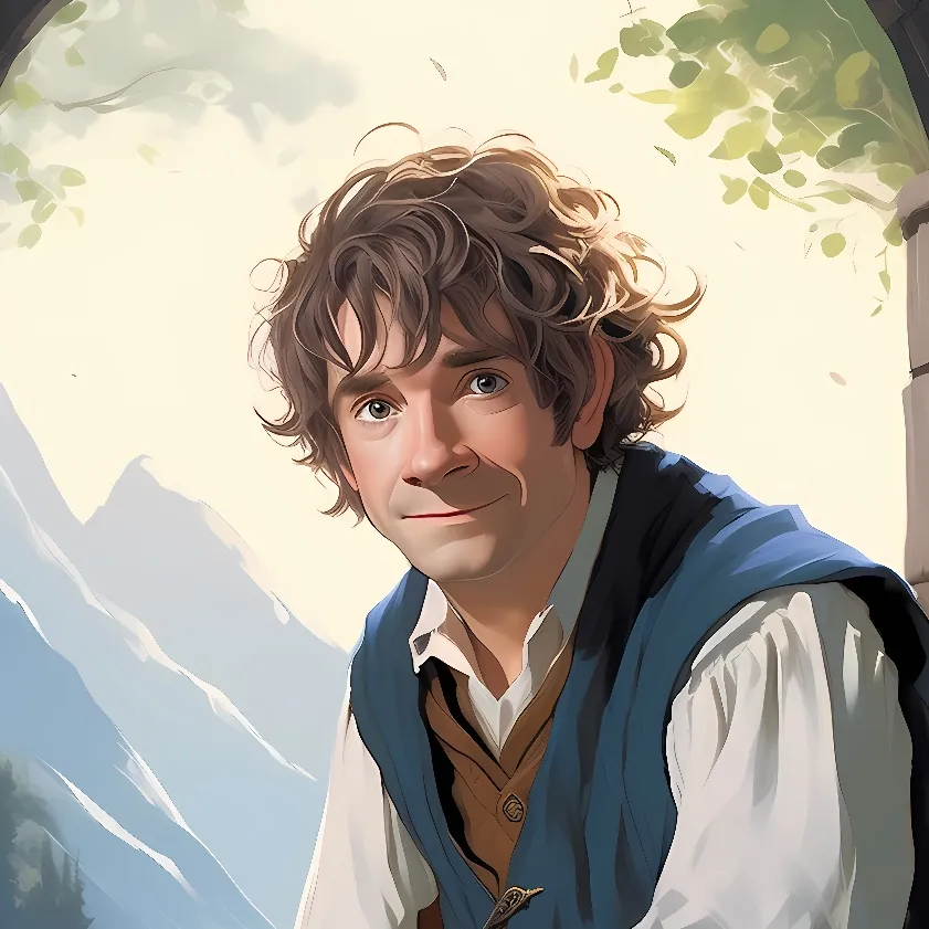 chat with ai character: Bilbo Baggins 