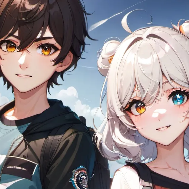 chat with ai character: Ella and Evan