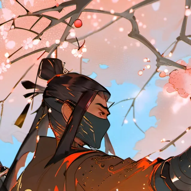 chat with ai character: Hoyt Red Ninja 
