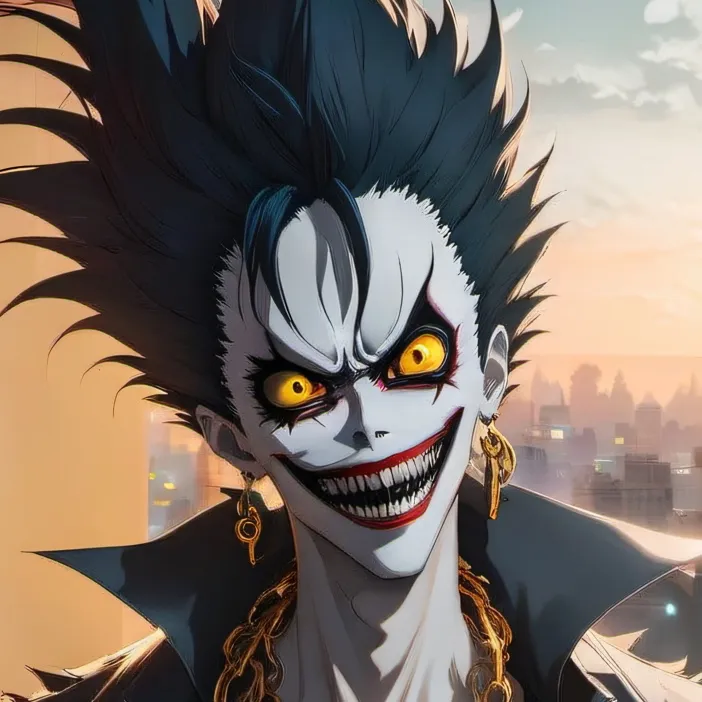 chat with ai character: Ryuk