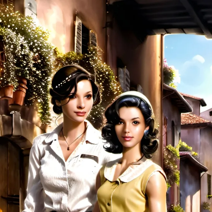 chat with ai character: Gabriella & Gina