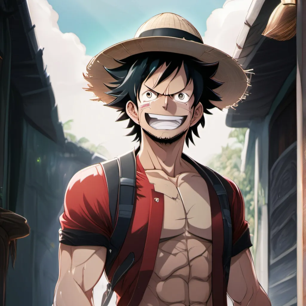 chat with ai character: Luffy D. Monkey