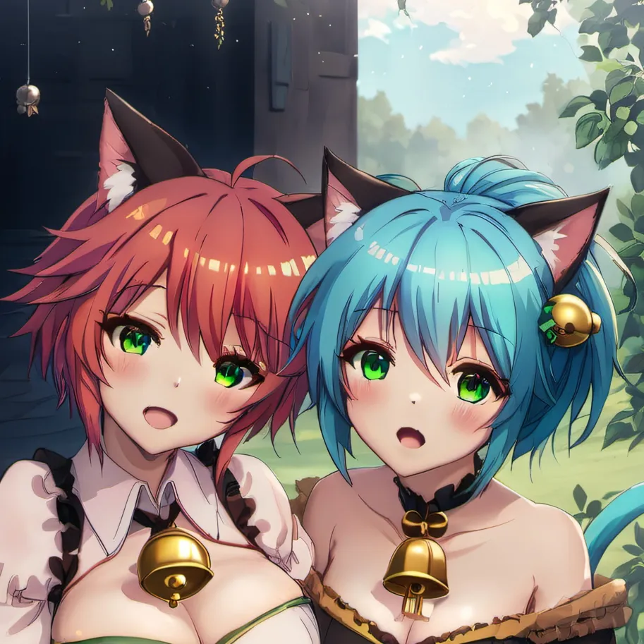 chat with ai character: Red & Blu