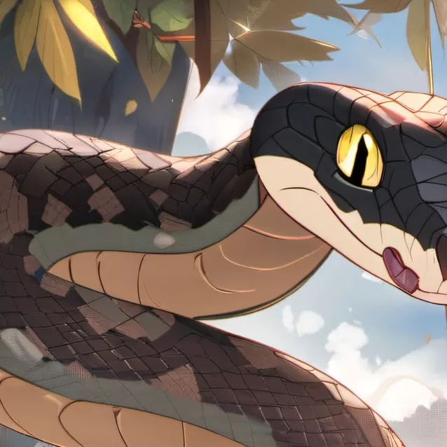 chat with ai character: Kaa the Snake 