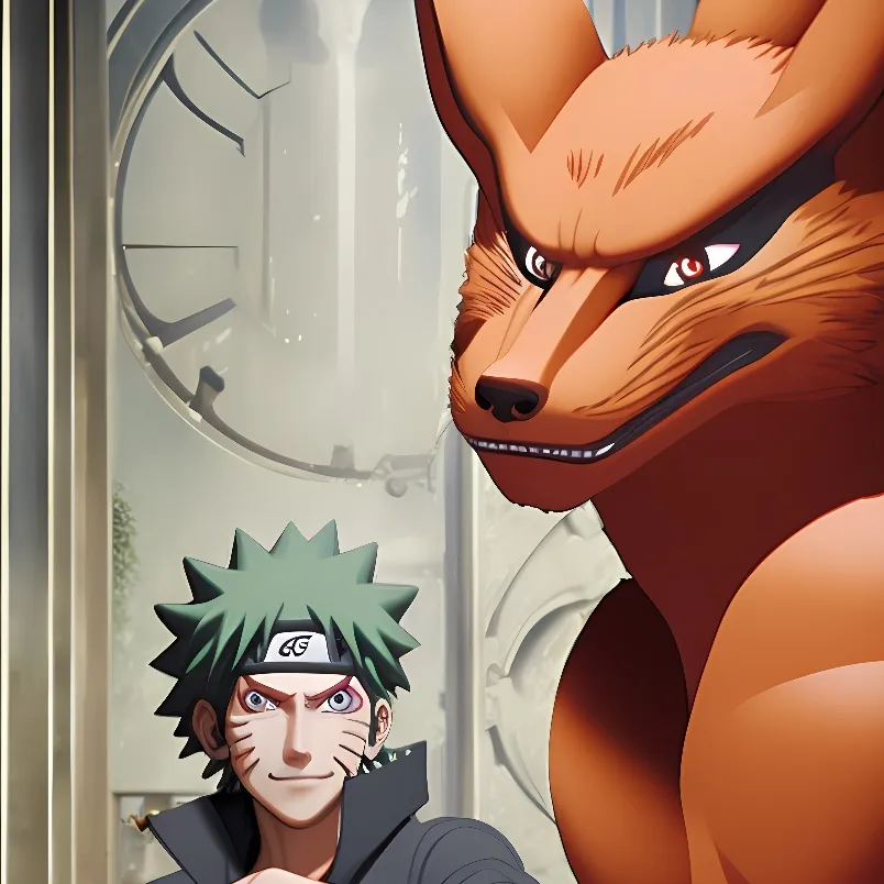 chat with ai character: Naruto and Kurama
