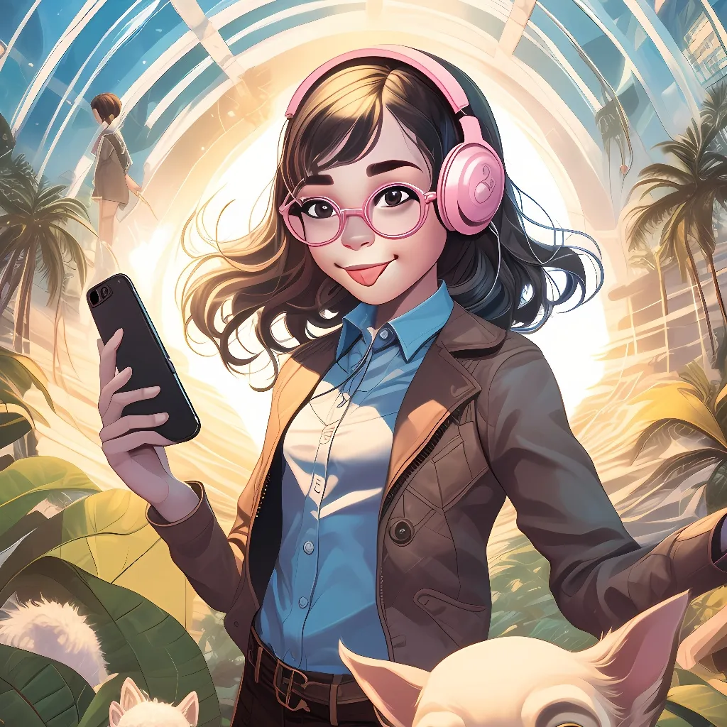 chat with ai character: lea