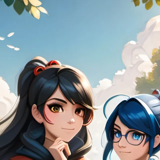 chat with ai character: Alya and Marinette